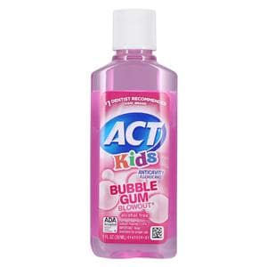 ACT Bubblegum Mouthwash 1 oz 48/Ca