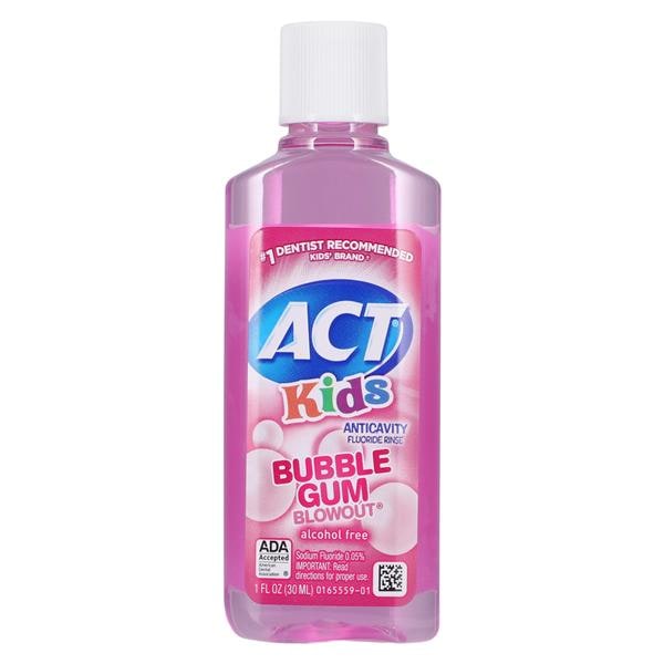 ACT Bubblegum Mouthwash 1 oz 48/Ca