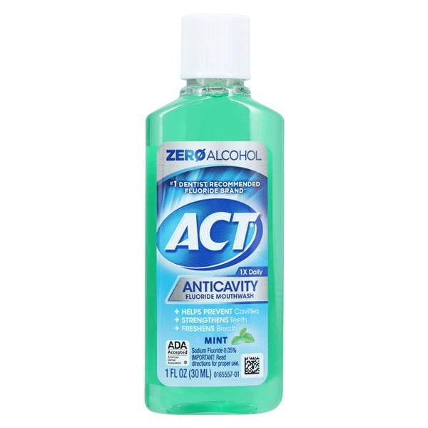 ACT Mint Mouthwash 1 oz 48/Ca