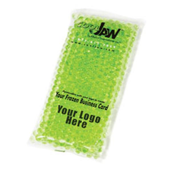 Cool Jaw Imprinted Gel Pack 1-Color Green 48/Ca