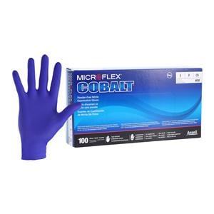 Cobalt Nitrile Exam Gloves Small Blue Non-Sterile