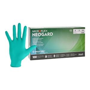 MICROFLEX Neogard Neoprene Exam Gloves X-Small Standard Green Non-Sterile