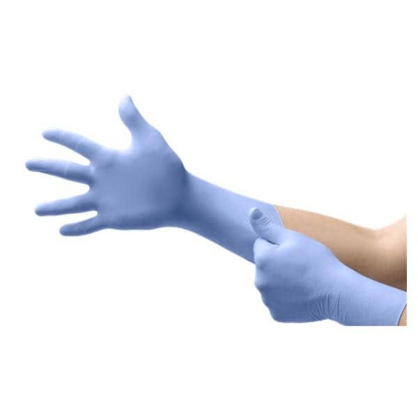 MICROFLEX FreeForm EC Nitrile Exam Gloves X-Large Extended Blue Non-Sterile