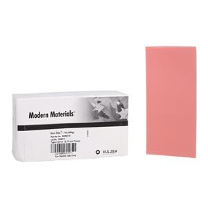 Modern Material Shur Wax Baseplate Wax Sheet Regular Pink Lb