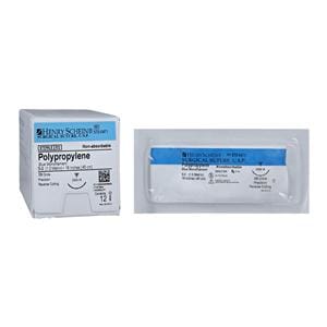 Prolene Suture 5-0 18" Polypropylene Monofilament DSM16 Blue 12/Bx