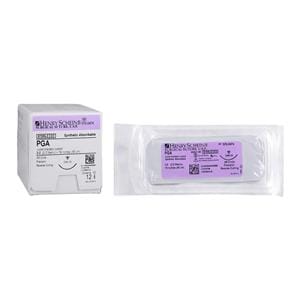 Polysyn Suture 3-0 18" Polyglycolic Acid Braid DSM19 Violet 12/Bx