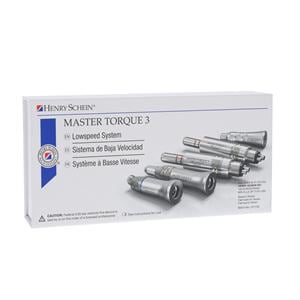 Master Torque 3 Low Speed Air Handpiece System 5000 rpm Ea