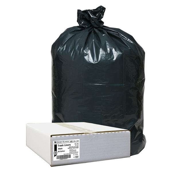 Trash Liner Black 33 Gallon 250/Ca