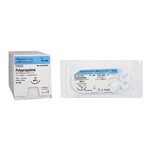 Maxima Suture 4-0 18" Polypropylene Monofilament NPS-2 Blue 12/Bx