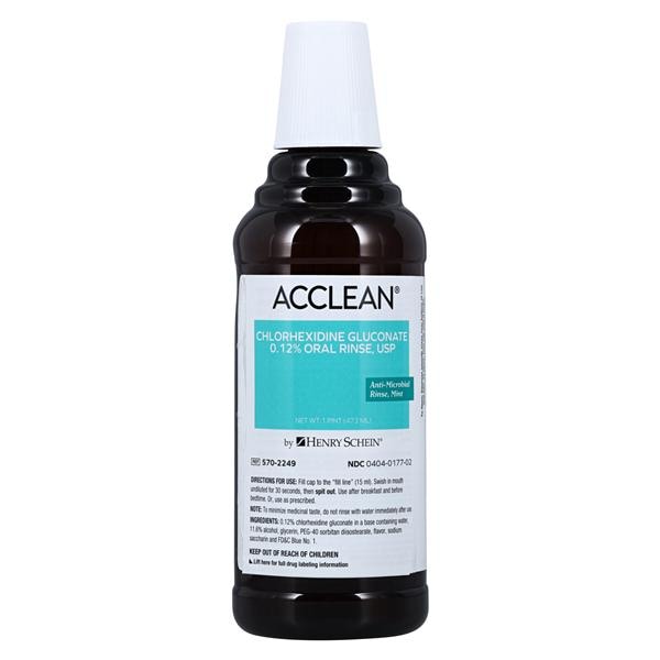 Acclean Oral Rinse 16 oz Mint 16oz/Bt