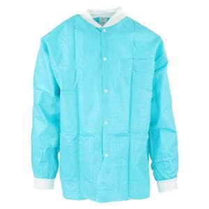 Maxi-Gard Protective Jacket SMS Medium Teal 10/Pk