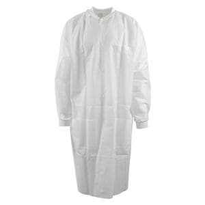 Maxi-Gard Protective Lab Coat SMS X-Large White 10/Pk, 5 PK/CA