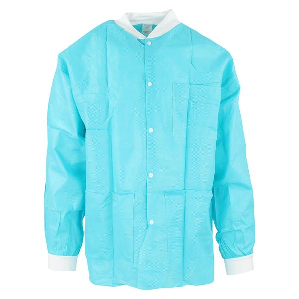 Maxi-Gard Protective Jacket SMS X-Large Teal 10/Pk