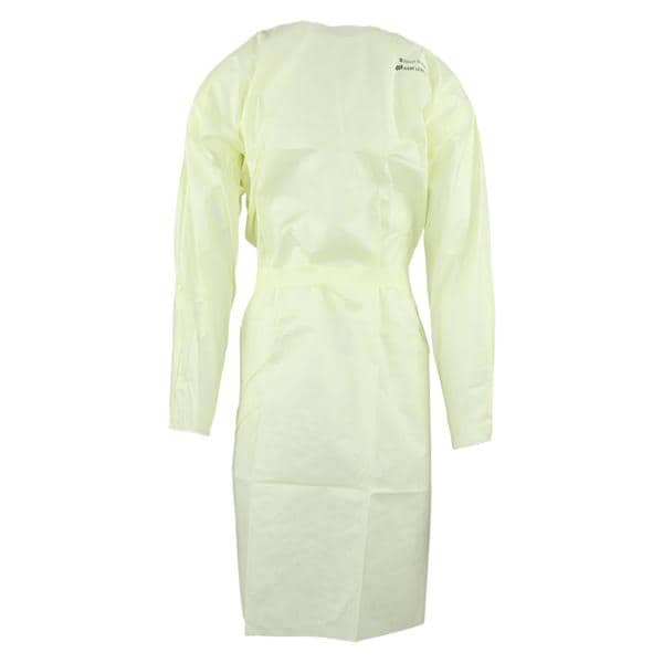 Isolation Gown AAMI Level 3 SMS Medium Yellow 10/Bg, 10 BG/CA