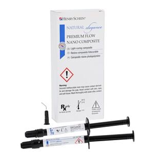 Natural Elegance Premium Flow Nano Flowable Composite B1 Syringe Refill 4/Bx