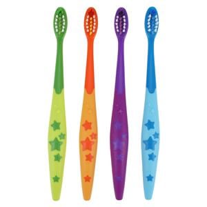 Acclean Toothbrush 4 Colors 3-5 Child 19 Tuft Ultra Compact 72/Bx