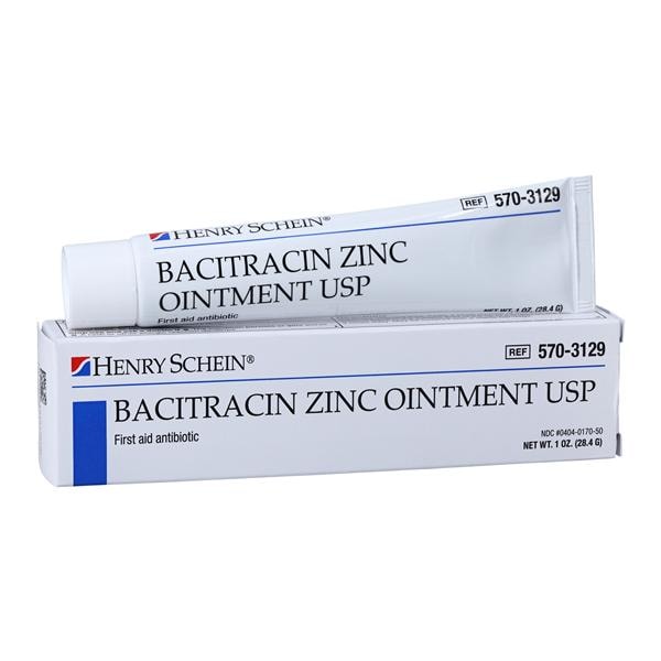 Bacitracin Zinc Ointment Topical Ointment 500u/gm 1 fl oz Tube 1oz/Tb, 72 TB/CA