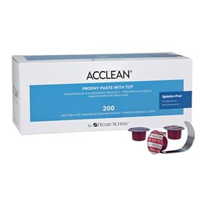 Acclean with TCP Prophy Paste Coarse Cherry 200/Bx