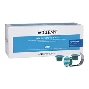 Acclean with TCP Prophy Paste Medium Mint 200/Bx