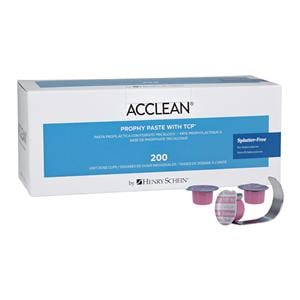 Acclean with TCP Prophy Paste Medium Bubble Gum 200/Bx