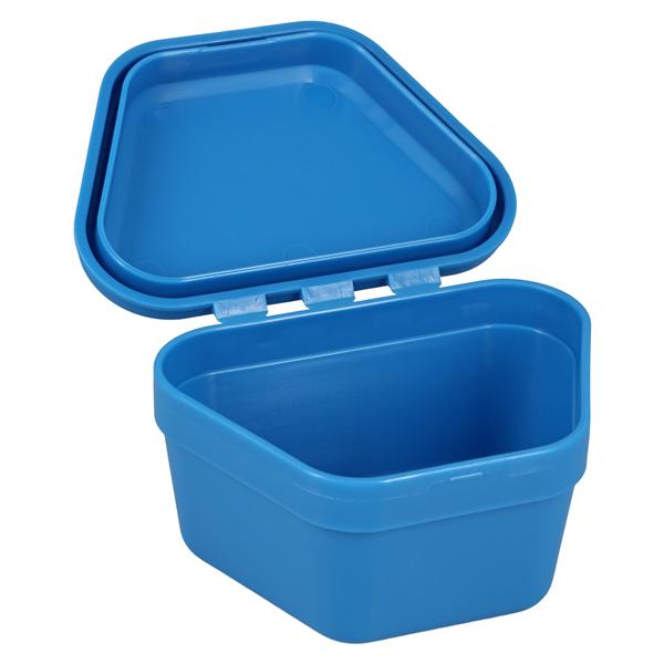 Denture Box Blue 12/Pk