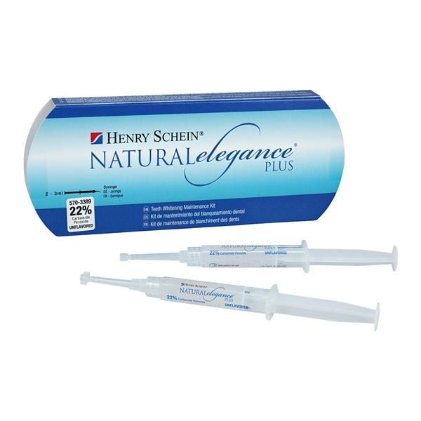 Natural Elegance Plus At Hm Tooth Whitening Tch Up Kt 22% Carb Prx Unflvrd 2/Pk