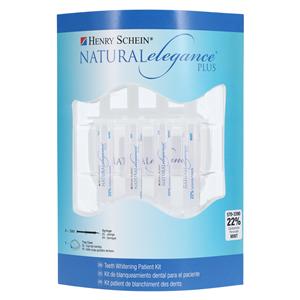 Natural Elegance Plus At Home Tooth Whitening Patient Kit 22% Carb Prx Mint 4/Pk