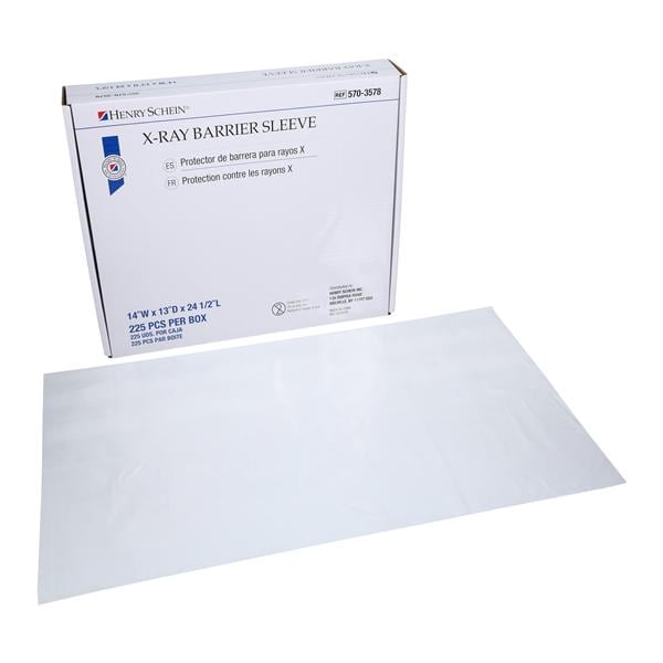 X-Ray Barrier Sleeves 14 in x 13 in x 24.5 in 225/Bx