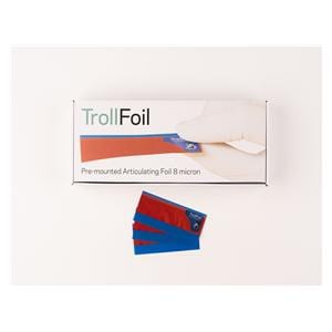 TrollFoil Articulating Foil Strips Red Premounted Strips 500/Bx