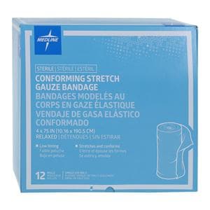 Sof-Form Gauze Bandage Rayon Polyester Blend 4x75" Sterile 12/Bx, 8 BX/CA