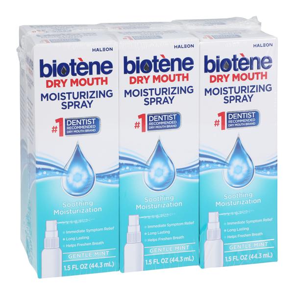 Biotene Dry Mouth Moisturizing Spray 1.5 oz Mild Mint 6/Bx