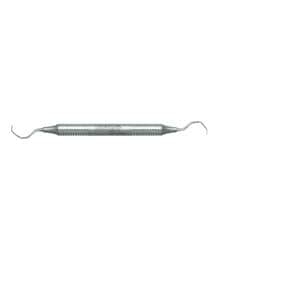 Xdura Curette McCall Double End Size 17/18 DuraLite Round Stainless Steel Ea