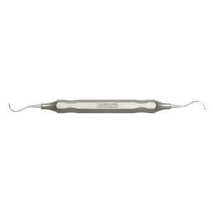 Universal Curette McCall Double End Size 17/18 DuraLite Hex Stainless Steel Ea