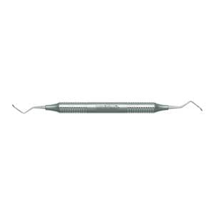 Curette Columbia Double End Size 4R/4L DuraLite Round Stainless Steel Ea