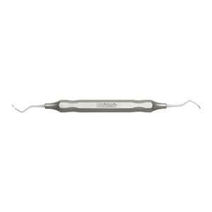 Universal Curette Barnhart Double End Size 5/6 DuraLite Hex Stainless Steel Ea