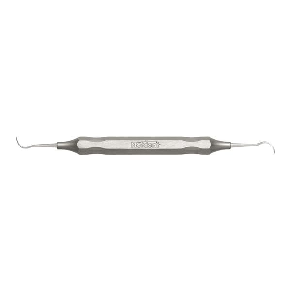 Curette Younger Good Double End Size 7/8 DuraLite Hex Stainless Steel Ea