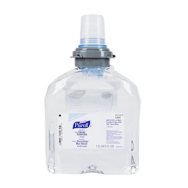 Purell Advanced Foam Sanitizer 1200 mL With Smartflex Refill Bottle Ea