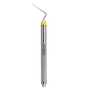 Endodontic Spreader Size MA57 Single End Satin Steel Yellow Ea