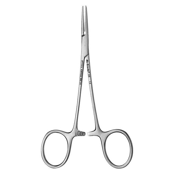 Scissors Hemostat 4 in Halsted Mosquito Straight Stainless Steel Ea