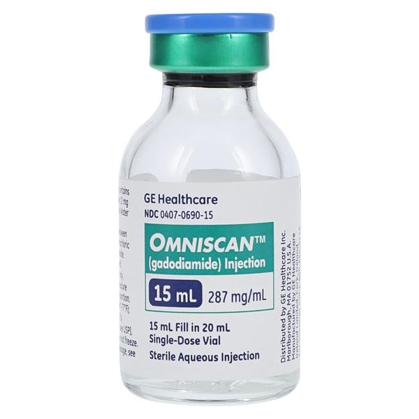 Omniscan Injection 287mg/mL SDV 15mL 10/Bx