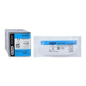 Perma Sharp Suture 6-0 18" Polypropylene Monofilament C-3 Blue 12/Bx