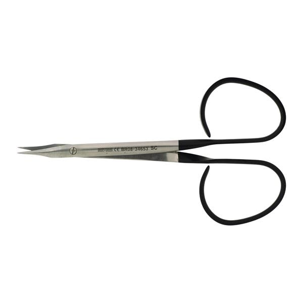 SuperCut Gradle Suture Scissors Slight Curve 3-3/4" Stainless Steel Ea