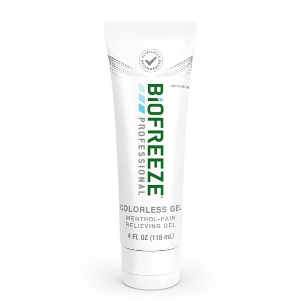 Biofreeze Colorless Gel 4oz/Tb, 12 TB/BX