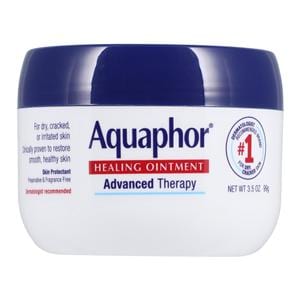 Aquaphor Healing Ointment Petrolatum 3.5oz Fragrance Free Skin Jar