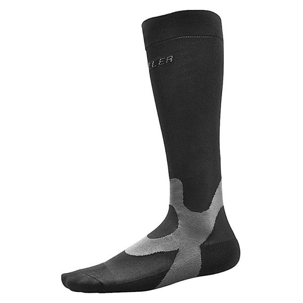 Recovery Compression Socks Over-The-Calf XL Men 12-14/Women 13-15 Black