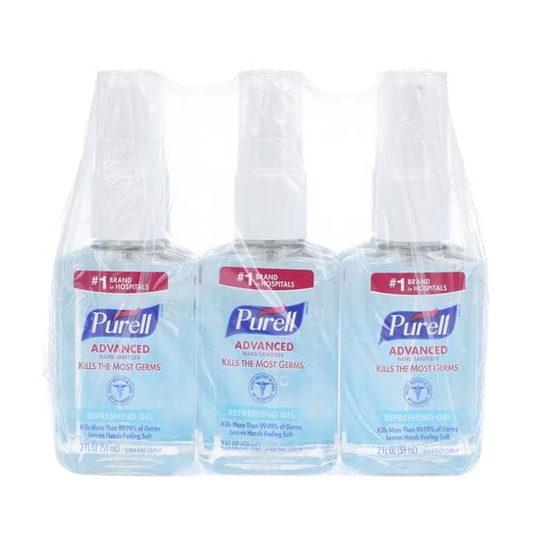 Purell Gel Sanitizer 2 oz 24/Ca