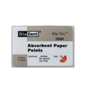 Dia-Vet Paper Points Size 60/80 0.02 60/Bx