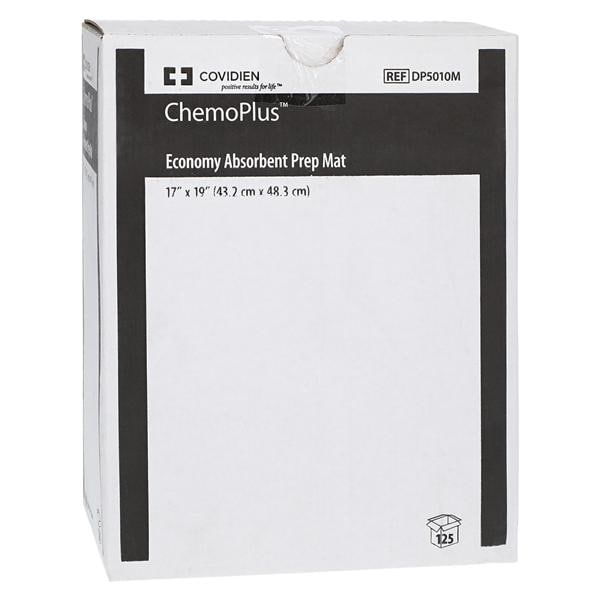 Mat Prep ChemoPlus Economy Absorbent 17 in x 18 in 125/Ca