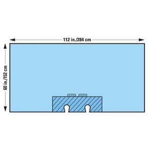 Drape Shoulder Surgical Orthoarts Fenestrated 112x6" Sterile 12/Ca