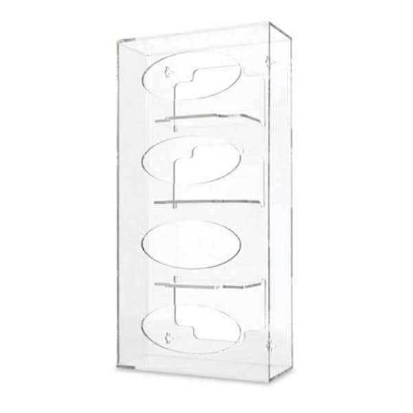 Acrylic Glove Box Holder Quad